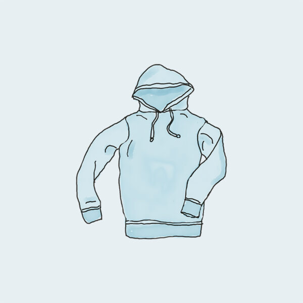 Hoodie Blue 1